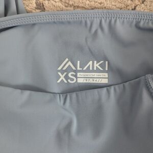 Laki Active Size Extra Small XS light blue leggings tights